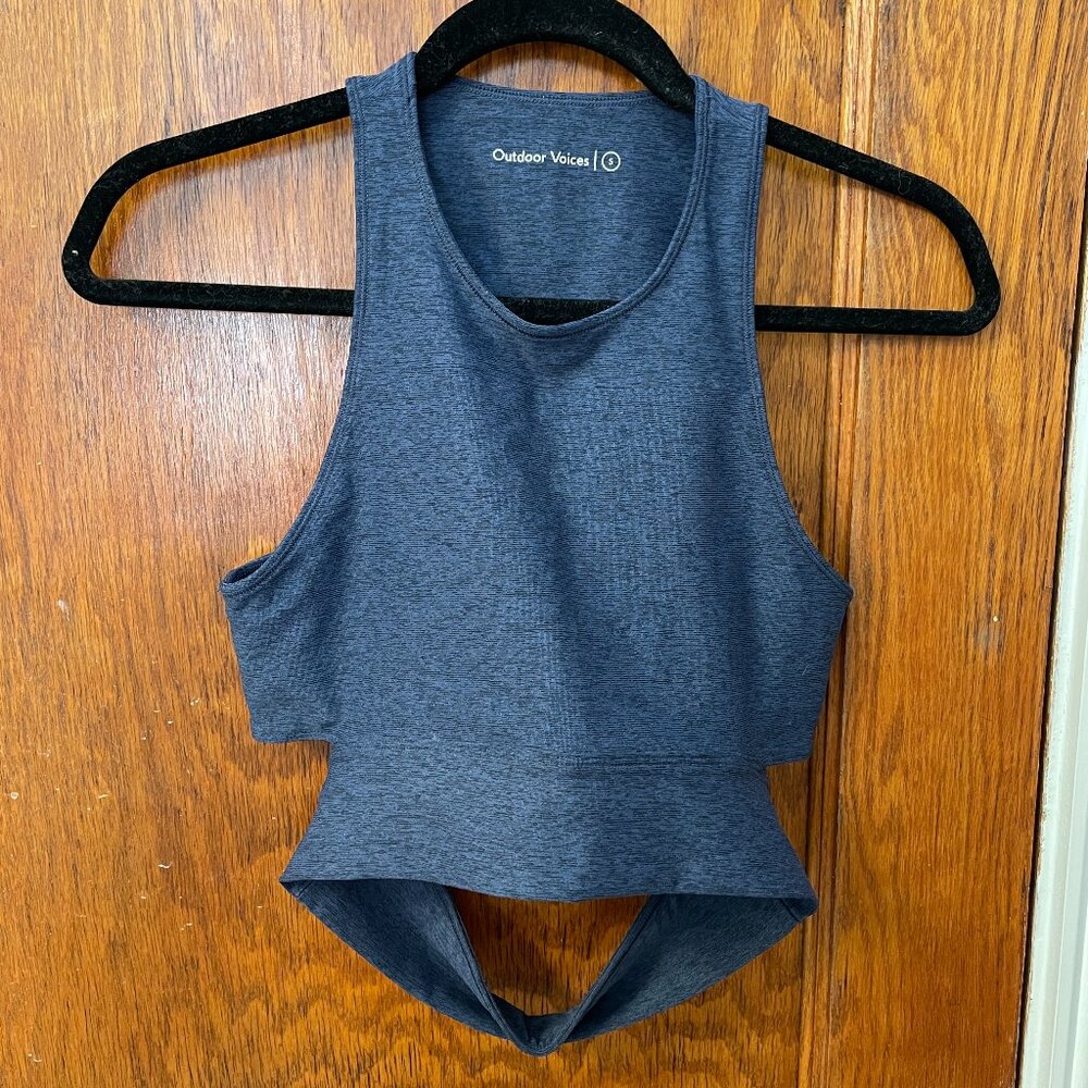 Outdoor Voices Cutout Sports Bra